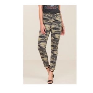 Harper Hi Rise Camo Stretch Ankle Jeans by Francesca